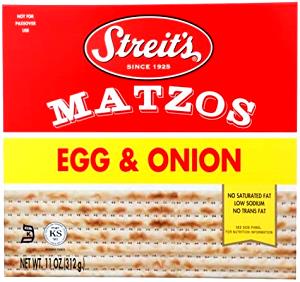 1 Matzo Matzo, Egg & Onion
