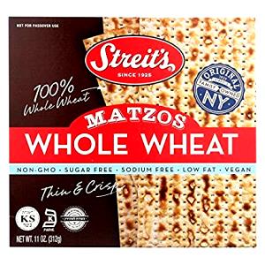 1 Matzo Whole Wheat Matzo