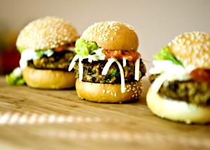 1 meal (10 oz) Black Bean Sliders