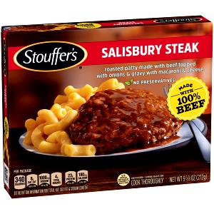 1 Meal (11 Oz) Salisbury Steak Dinner (Frozen Meal)
