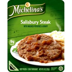 1 meal (227 g) Salisbury Steak