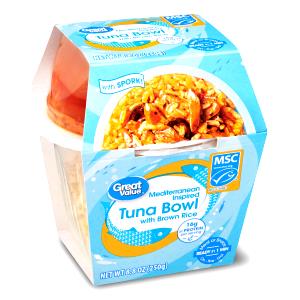 1 meal (250 g) Mediterranean Inspired Tuna Bowl with Brown Rice