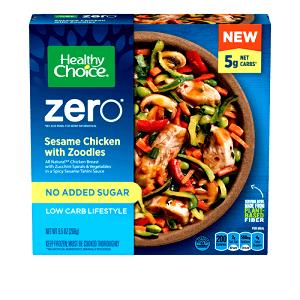 1 meal (269 g) Sesame Chicken with Zoodles