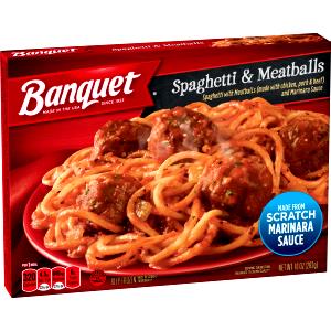 1 meal (283 g) Spaghetti & Meatballs