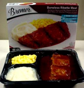 1 meal (284 g) Boneless Ribette Meal