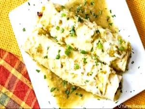 1 meal (284 g) Enchilada Verde Spinach & Cheese Enchilada Whole Meal