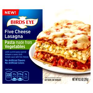 1 meal (297 g) Five Cheese Lasagna