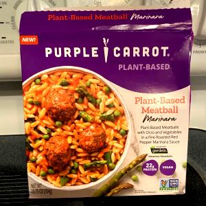 1 meal (304 g) Plant-Based Meatball Marinara