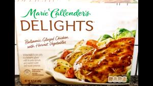 1 meal (305 g) Delights Balsamic Glazed Chicken with Harvest Vegetables