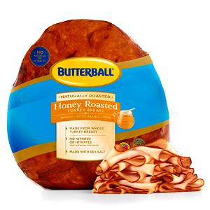 1 meal (306 g) Honey Roasted Turkey