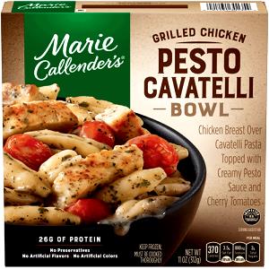 1 meal (312 g) Grilled Chicken Pesto Cavatelli Bowl