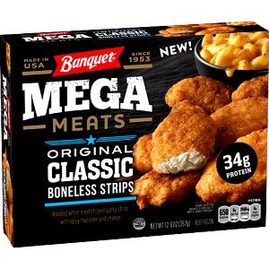 1 meal (357 g) Mega Meats Original Classic Boneless Strips