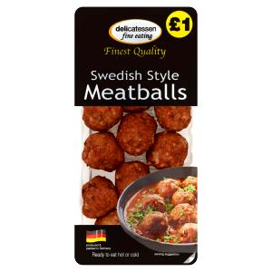 1 meal (369 g) Swedish Meatballs
