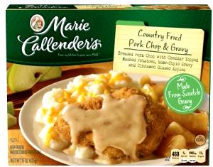 1 meal (425 g) Country Fried Pork Chop & Gravy