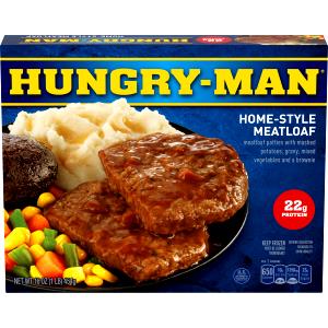 1 meal (432 g) Meatloaf Frozen Dinner