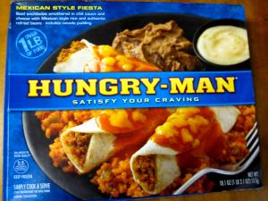 1 meal (576 g) Mexican Style Fiesta Beef Enchiladas With Rice and Beans