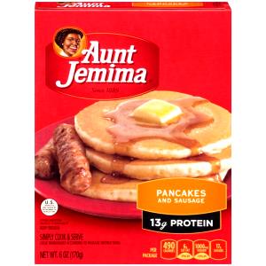 1 Meal (6 Oz) Pancakes and Sausage (Frozen Meal)