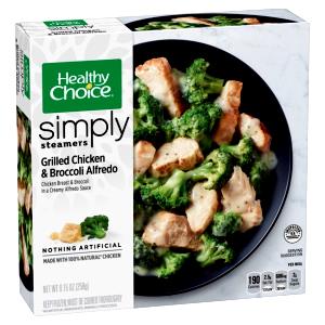 1 Meal (9 Oz) Chicken and Vegetables in Cream or White Sauce (Diet Frozen Meal)