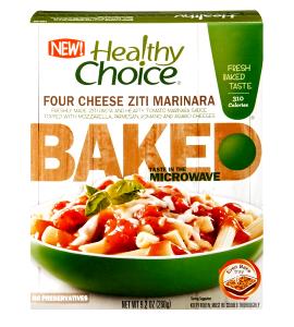 1 Meal Baked Entrees, Four Cheese Ziti Marinara