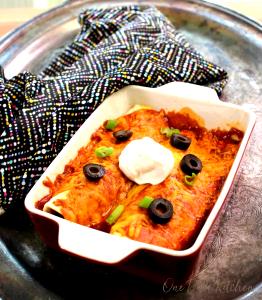 1 meal Beef Enchilada Meal