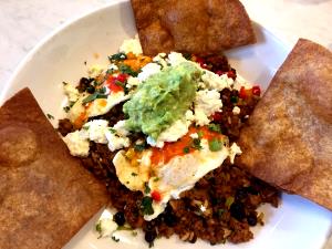 1 meal Bison Huevos Rancheros