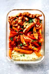 1 meal Chicken Fajita Bowl