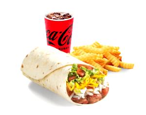 1 Meal Combo Burrito, Fries, Drink