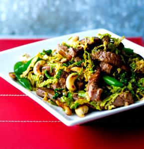 1 Meal Five-Spice Beef & Vegetables Entree