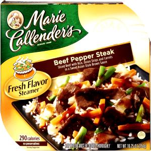 1 meal Fresh Flavor Steamers - Beef Pepper Steak