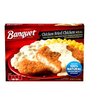 1 Meal Fried Chicken Meal, Frozen