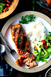 1 Meal Grilled Salmon