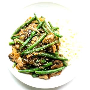 1 meal Lemongrass Chicken w/ Sesame Green Beans (Standard)