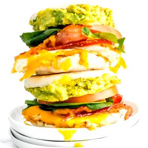 1 meal Loaded Breakfast Sandwich