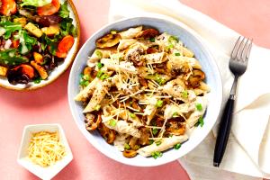 1 meal Mushroom Penne with Truffle Cream