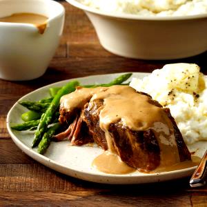 1 meal Mushroom Roasted Beef with Gravy