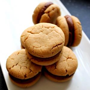 1 Medium (1-3/4" Dia) Chocolate-Coated with Peanut Butter Filling Cookie