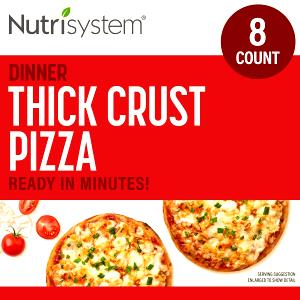 1 Medium (13" Dia) Thick Crust Pizza with Meat and Fruit