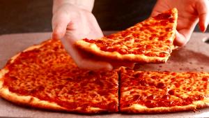 1 Medium (13" Dia) Thin Crust No Cheese Pizza
