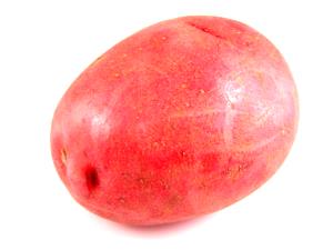 1 Medium (2-1/4" To 3-1/4" Dia) Red Potatoes (Flesh and Skin, Baked)