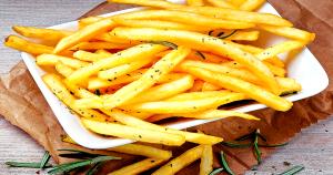 1 Medium (2-1/4" To 3" Dia, Raw) Yields Deep Fried Potato French Fries (from Fresh)