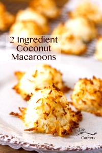 1 Medium (2" Dia) Coconut Macaroons