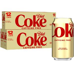 1 Medium (22 Fl Oz) Sugar Free Decaffeinated Cola Soft Drink