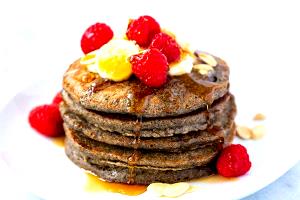 1 Medium (5" Dia) Buckwheat Pancakes