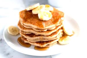 1 Medium (5" Dia) Whole Wheat Pancakes