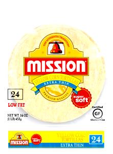 1 Medium (approx 6" Dia) Corn Tortillas (Without Added Salt)