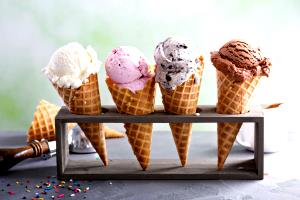 1 Medium Dip Or Slice Rich Ice Cream (Flavors Other Than Chocolate)