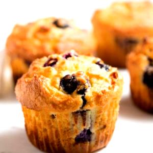 1 Medium Low Carb Blueberry Muffin