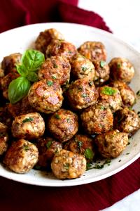 1 Medium Meatball Lean or Extra Lean Ground Beef Meatballs