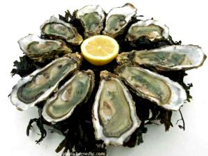 1 Medium Oyster, Pacific, Raw