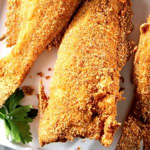 1 Medium Pacific (yield After Cooking, Bone Removed) Baked Breaded or Battered Cod
